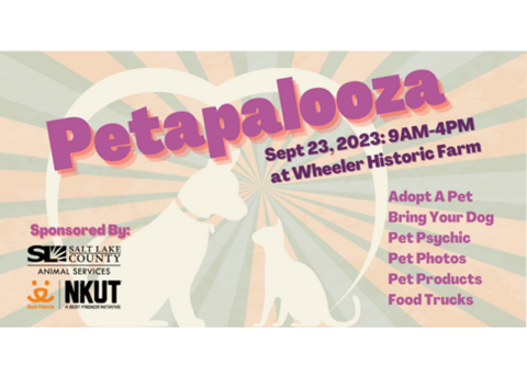 Petapalooza sept 23, 2023: 9AM-4PM at Wheeler Historic Farm A A Pet Bring Your Dog Pet Psychic Pet Photos rood r